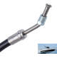 Trim Pump Hose Connector Compatible with Mercruiser R MR Alpha I Gen II Bravo  18-2123 6304718-2123 26170 9-71516 - 32-861127 - RCMA